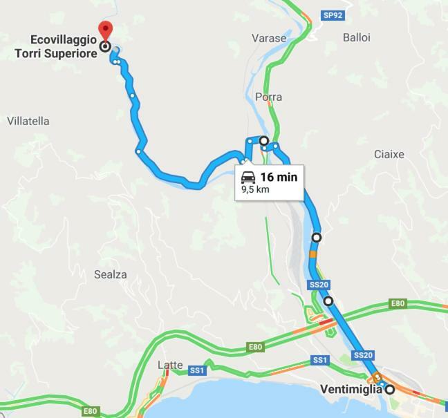 Ecovillaggio Torri Superiore Exteriör bild